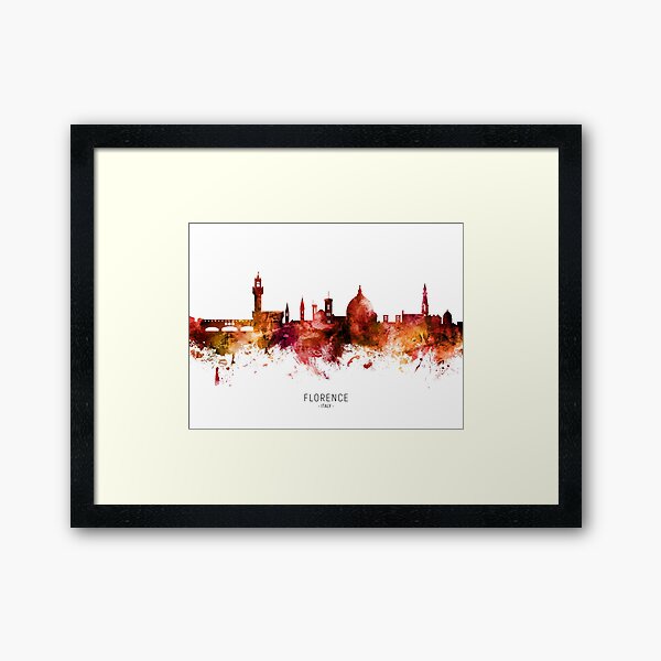 Item preview, Florence Italy Skyline designed and sold by ArtPrints.