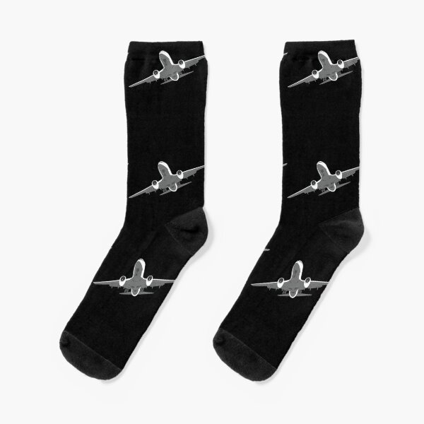 Pilot Jet Plane Socks
