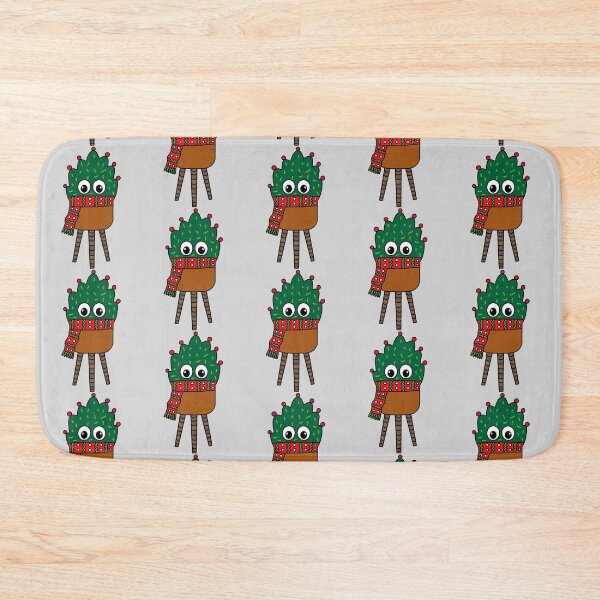 Item preview, Cute Cactus Design #276: Christmas Cactus With Scarf designed and sold by DreamCactus.