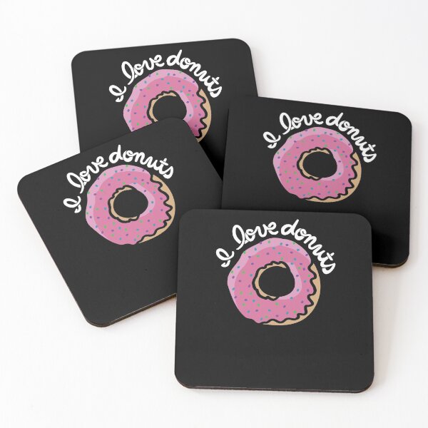Artikelvorschau, I love Donuts entworfen und verkauft von FrictionMaxxing.