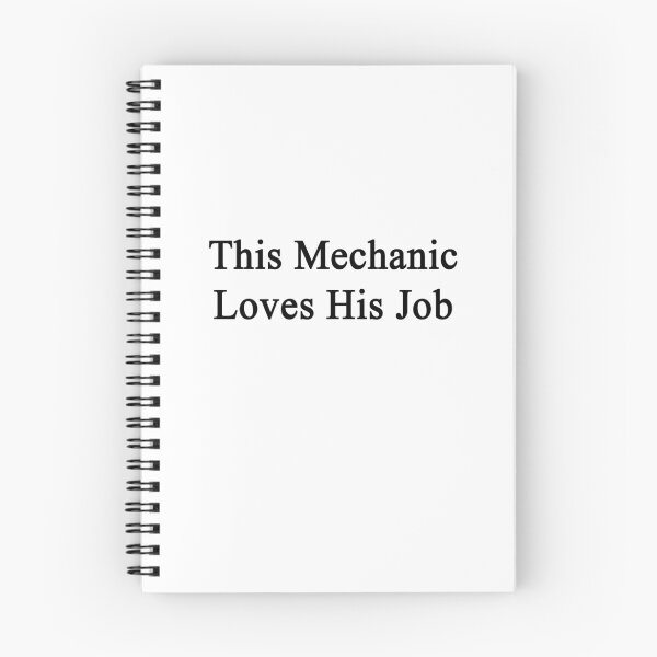 Item preview, This Mechanic Loves His Job  designed and sold by supernova23.