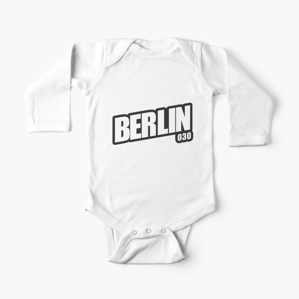 Berlin 030 Germany Baby One Piece By Chillaxo Redbubble