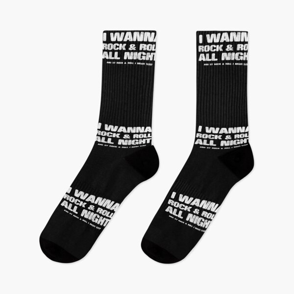 Item preview, I Wanna Rock & Roll All Night - and By Rock & Roll I Mean Sleep designed and sold by KoolMoDee.