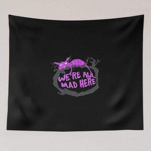 Item preview, We're All Mad Here Solo Cat designed and sold by KoolMoDee.