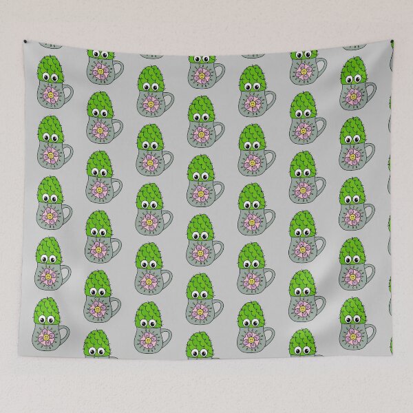 Item preview, Cute Cactus Design #286: Mini Cactus In Cute Mug designed and sold by DreamCactus.