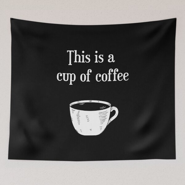 Item preview, Taza de café simple y básica designed and sold by Portowl.