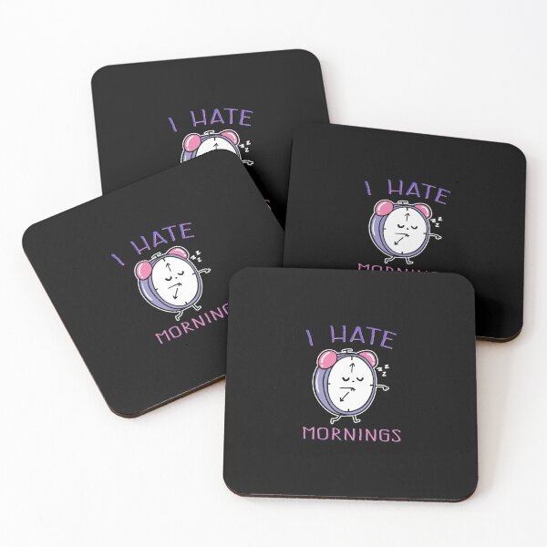 Item preview, I Hate Mornings designed and sold by KoolMoDee.