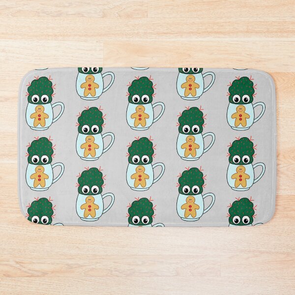 Item preview, Cute Cactus Design #287: Mini Cactus With Red Spikes In Christmas Mug designed and sold by DreamCactus.
