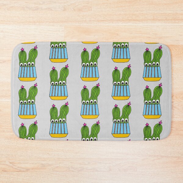 Item preview, Cute Cactus Design #288: Potted Cacti Couple With Flowers designed and sold by DreamCactus.