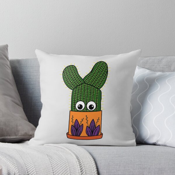 Artikelvorschau, Cute Cactus Design #292: Potted Saguaro In Floral Pot entworfen und verkauft von DreamCactus.