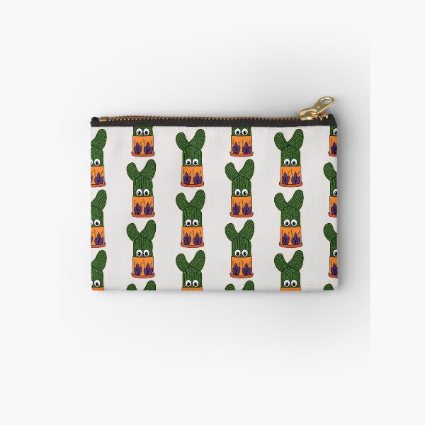 Item preview, Cute Cactus Design #292: Potted Saguaro In Floral Pot designed and sold by DreamCactus.