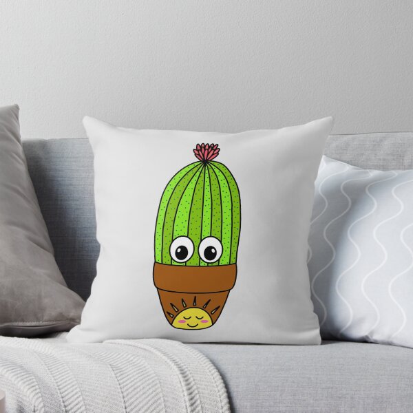 Artikelvorschau, Cute Cactus Design #293: Potted Saguaro In Sunny Pot entworfen und verkauft von DreamCactus.