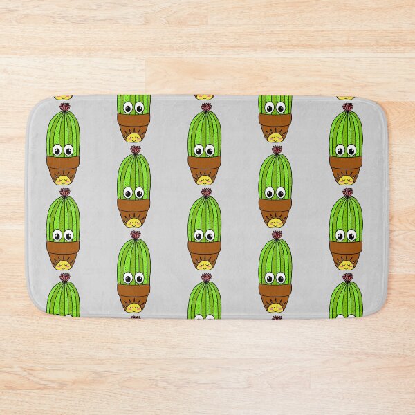 Item preview, Cute Cactus Design #293: Potted Saguaro In Sunny Pot designed and sold by DreamCactus.