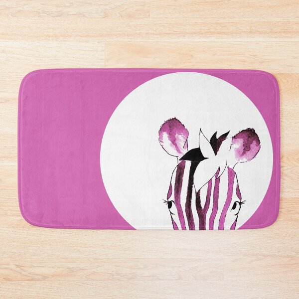 Item preview, Pink Watercolour Zebra designed and sold by Blank Expectations.
