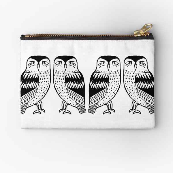 Four Little Owls Zipper Pouch