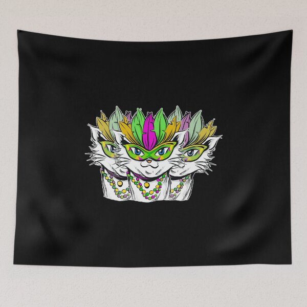 Item preview, Mardi Gras Cat designed and sold by KoolMoDee.