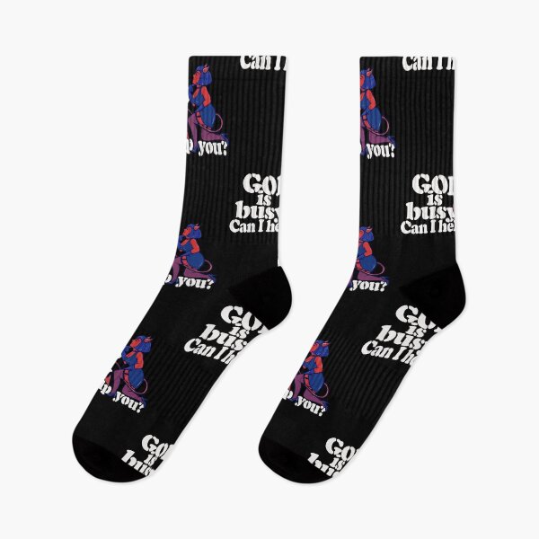 Item preview, God is busy can I help you designed and sold by FrictionMaxxing.