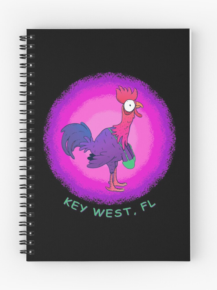 Thumbnail 1 of 3, Journal, Key West Fantasy Chicken In Bikini designed and sold by KoolMoDee.