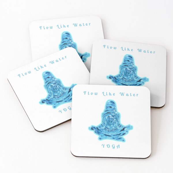 Item preview, Flow Like Water Yoga Graphic Design designed and sold by redjaygraphics.