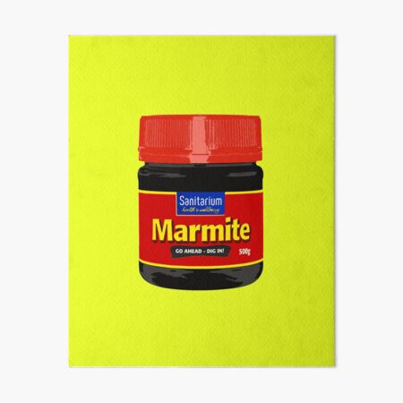 New Zealand Marmite Jar design Art Board Print