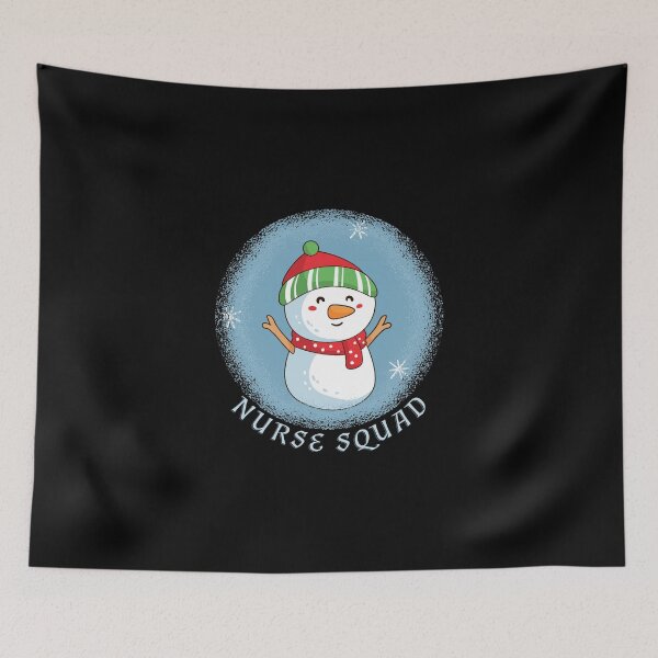 Item preview, Nurse Squad Snowman - Unit or Group Desin designed and sold by KoolMoDee.