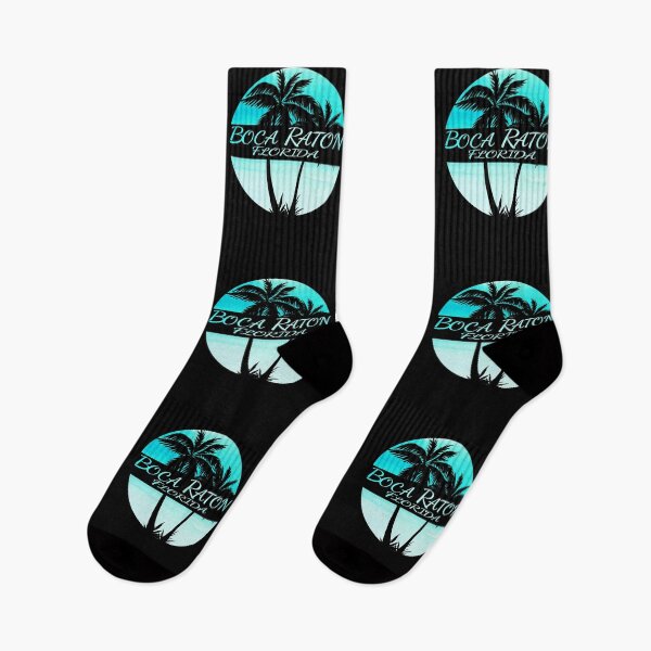 Item preview, Boca Raton Florida Palm Trees Souvenir Vacation Travel Design designed and sold by KoolMoDee.