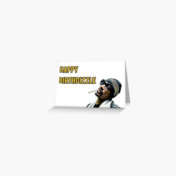 Happy Birthdizzle Greeting Card