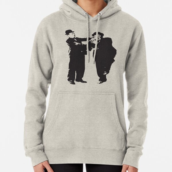 Laurel And Hardy Keystone Cops Keaton Chaplin Stan Laurel Oliver Hardy Police Camisetas Sudadera con capucha