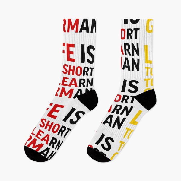 Item preview, Life is too short to learn German  designed and sold by ExistentialMex.