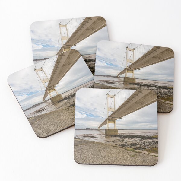 Item preview, North side of The Severn Crossing from Beachley, Portrait designed and sold by Andy Chisholm.