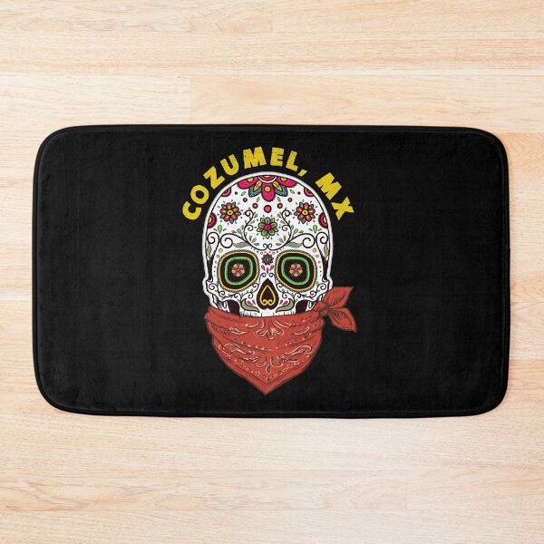Item preview, Cozumel Skull Bandanna designed and sold by KoolMoDee.