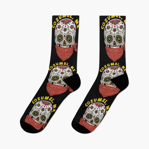 Item preview, Cozumel Skull Bandanna designed and sold by KoolMoDee.
