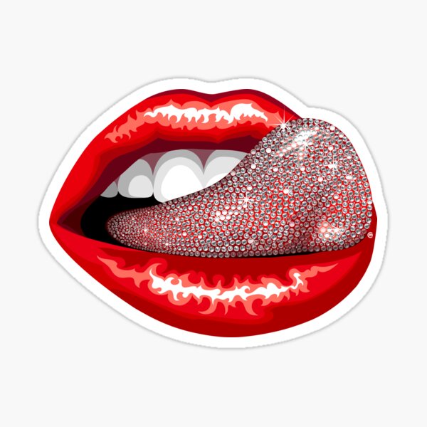Precious Tongue Sticker