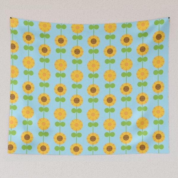 Item preview, Kawaii Sunflowers designed and sold by marcelinesmith.