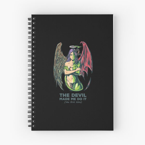 Item preview, The Devil Made Me Do It - Angel & Devil Girl designed and sold by KoolMoDee.