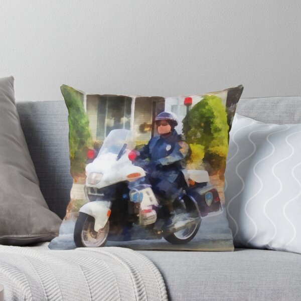 Item preview, Suburban Motorcycle Cop designed and sold by Susan Savad.
