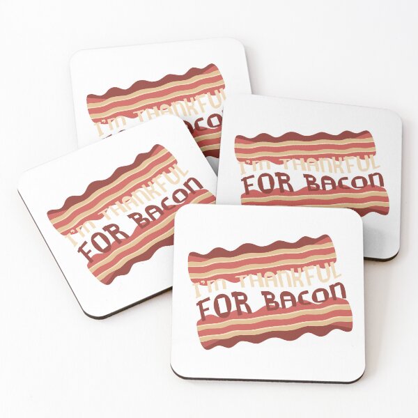 Item preview, I'm Thankful for Bacon - Funny Thanksgiving Shirt designed and sold by bkfdesigns.
