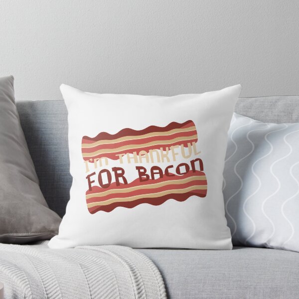 Item preview, I'm Thankful for Bacon - Funny Thanksgiving Shirt designed and sold by bkfdesigns.