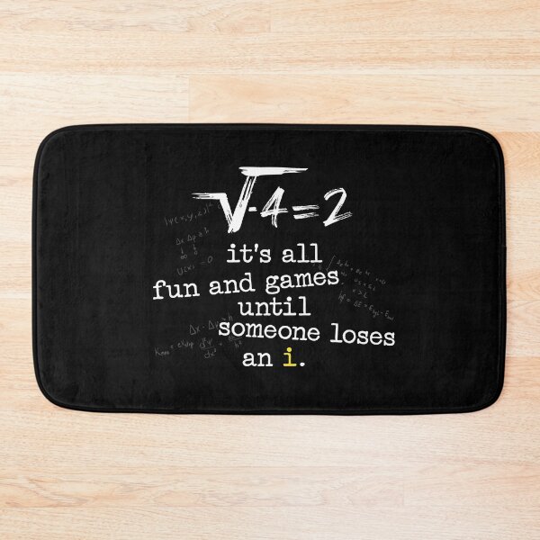 Item preview, It's All Fun And Games Until Someone Loses An I Funny Math Teacher Student Gift designed and sold by Dressed For  Duty.