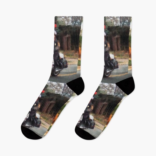 Item preview, Motorcycle Cop on Patrol designed and sold by Susan Savad.