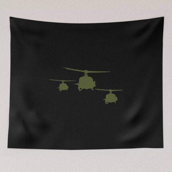 Aperçu de l'œuvre Huey Choppers - Hélicoptères Vietnamiens créée et vendue par KoolMoDee.