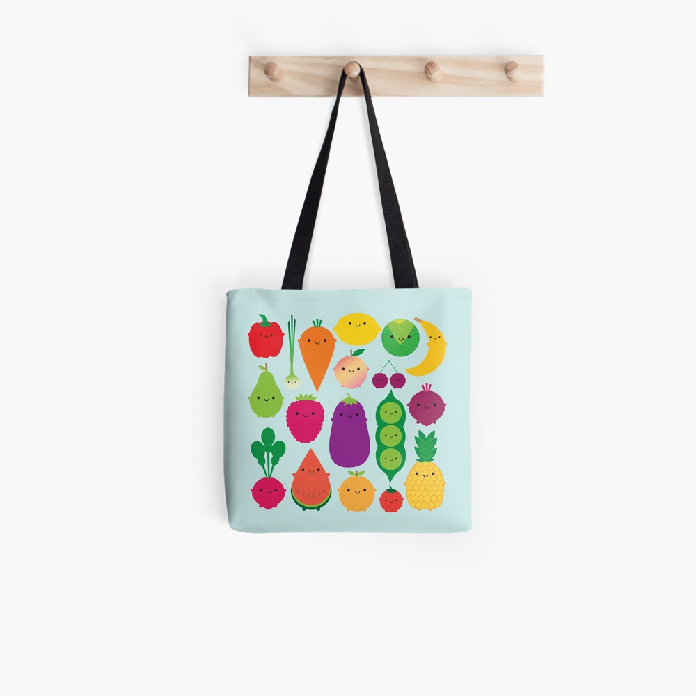 5 A Day Fruit & Vegetables Tote Bag