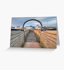 Bridge over Adur I Greeting Card