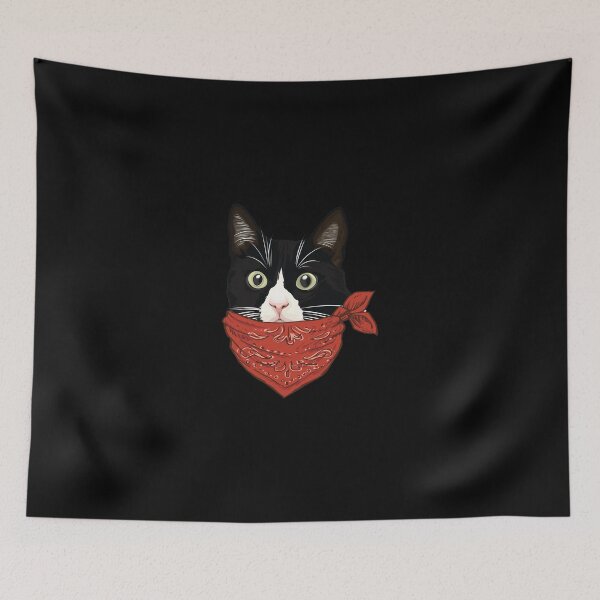 Item preview, Cat in a Bandanna designed and sold by KoolMoDee.