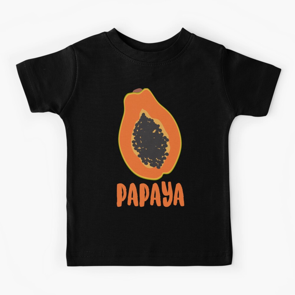 PAPAYA Kids T-Shirt by BanannaEstudio