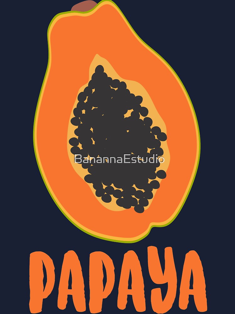 Papaya T Shirt by banum