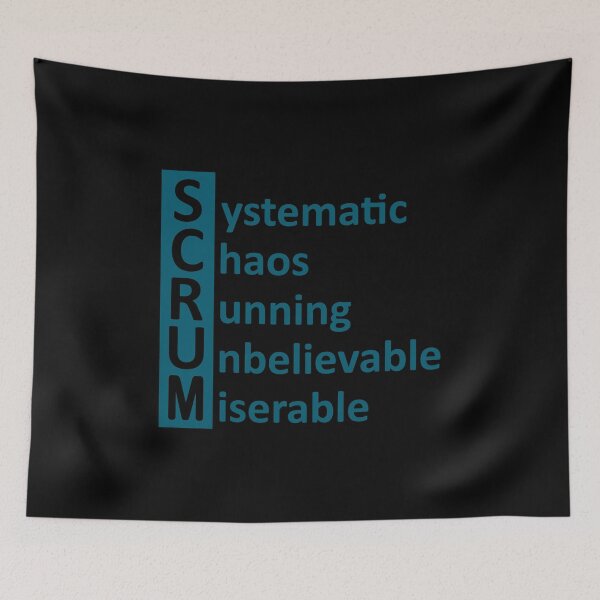 Item preview, Scrum - Systematic chaos designed and sold by saechla.