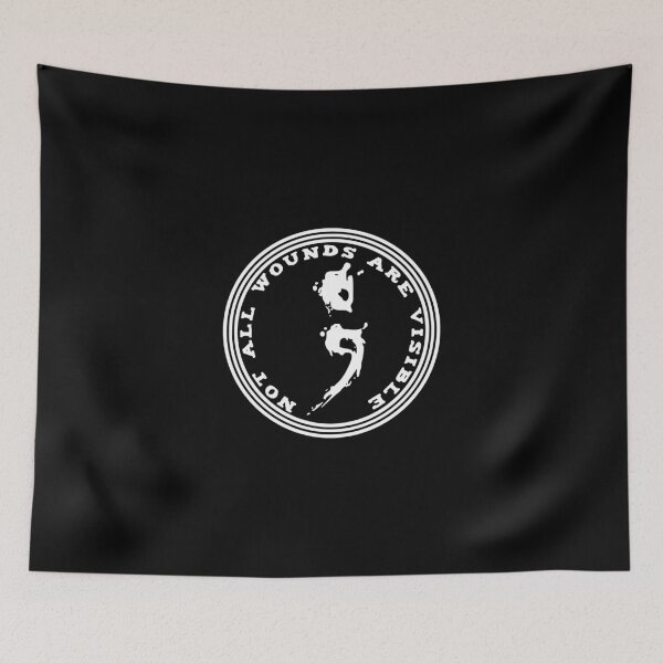 Item preview, Not All Wounds Are Visible designed and sold by KoolMoDee.