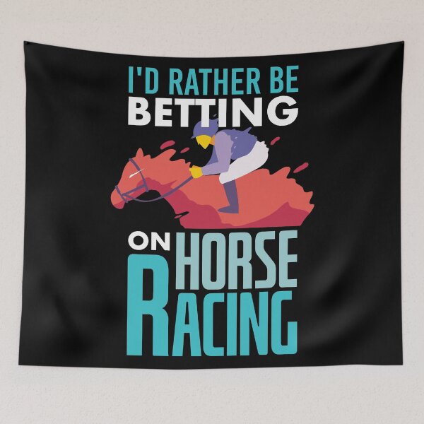 Item preview, I'd Rather Be Betting On Horse Racing Gift Idea designed and sold by Sandra78.