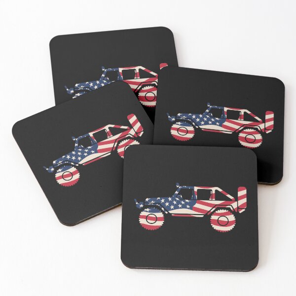 Item preview, Patriotic Off Road 4x4 with USA Stars and Stripes designed and sold by hobrath.